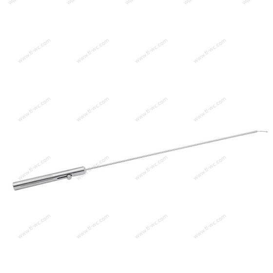 Retractable probe for spinal endoscopic surgical instruments