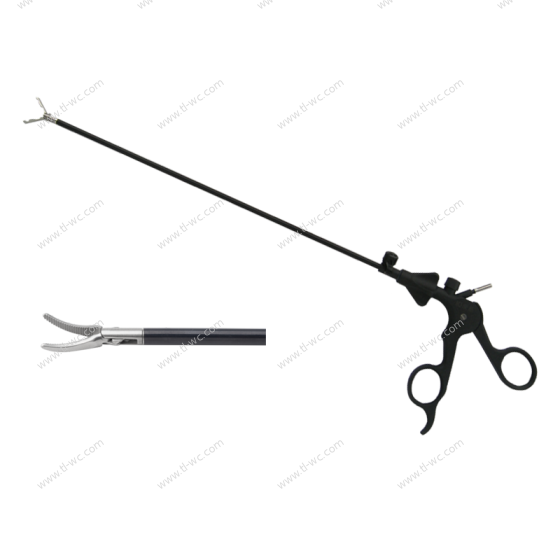 Laparoscopic surgical instruments 5MMX330 Curved dissecting forceps